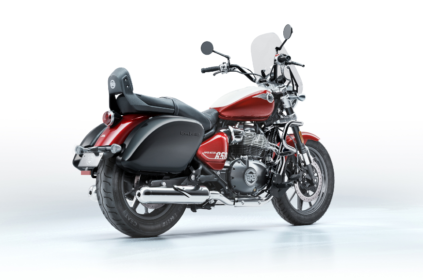 Royal Enfield Super Meteor 650 rear end